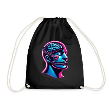 Free your Mind - Turnbeutel - Schwarz - Vorne