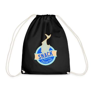 Potato Lover Funny French Fries Spud Potatoes Chip - Drawstring Bag - black - Front