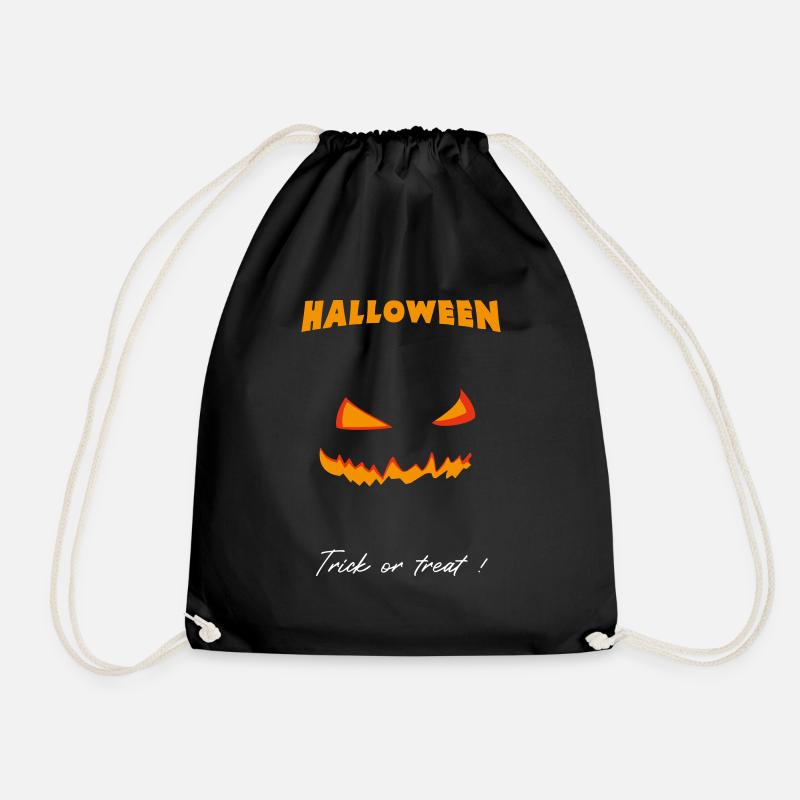 Halloween - Turnbeutel - Schwarz