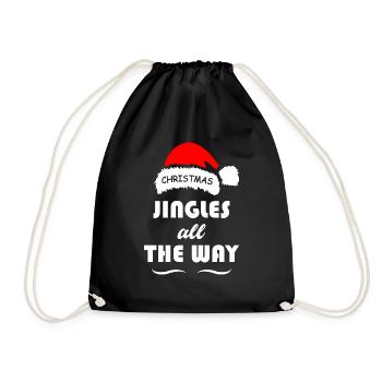 Jingles All The Way Noël - Sac de sport léger - noir - Devant