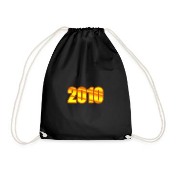 Année 2010 - Sac de sport léger - noir - Devant