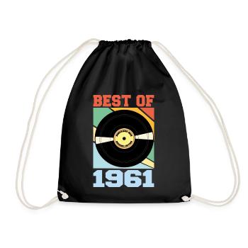 Best of 1961 - Turnbeutel - Schwarz - Vorne