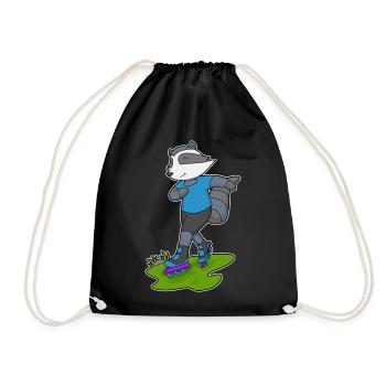 Patins en ligne Raccoon Patins en ligne - Sac de sport léger - noir - Devant