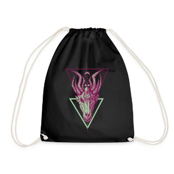 La mort et la vie - Sac de sport léger - noir - Devant