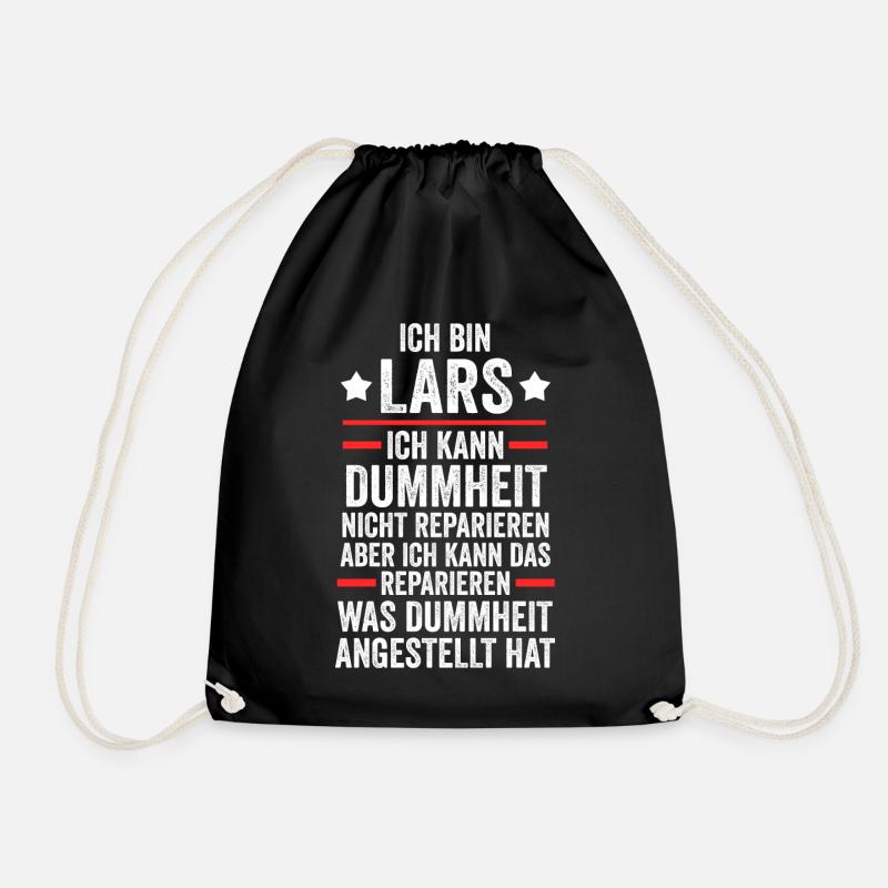 Lars - Turnbeutel - Schwarz