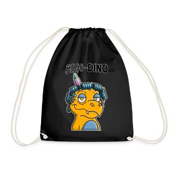Curler - Drawstring Bag - black - Front