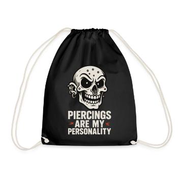Piercing Addict Body Mod Enthusiast - Sac de sport léger - noir - Devant