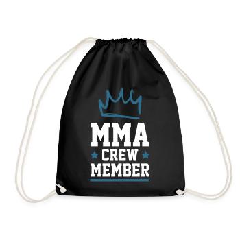 Mma Crew - Turnbeutel - Schwarz - Vorne