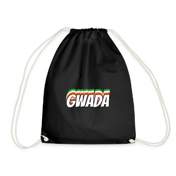 Gwada Guadeloupe 971 - Sac de sport léger - noir - Devant