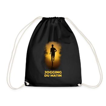 Jogging du Matin - Sac de sport léger - noir - Devant