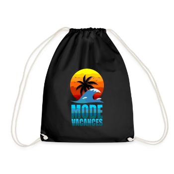 Mode Vacances - Sac de sport léger - noir - Devant
