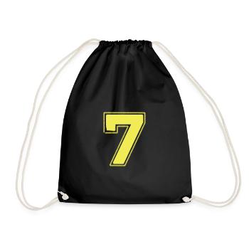 7 Sept - Sac de sport léger - noir - Devant