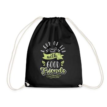Théière Tea Lover Relaxation Heat - Sac de sport léger - noir - Devant