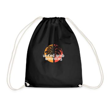 Émirats arabes unis Vacances artistiques aux Émirats arabes unis - Sac de sport léger - noir - Devant