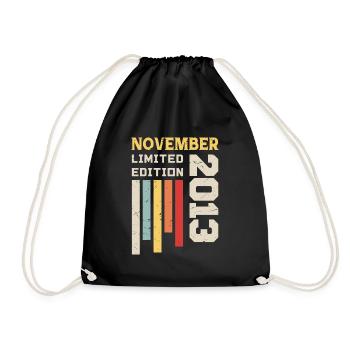 Novembre 2013 Cadeau Anniversaire - Novembre 2013 - Sac de sport léger - noir - Devant
