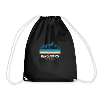 Cadeau de ski de ski Kirchberg Tirol - Sac de sport léger - noir - Devant