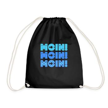 Moin Moin Moin - Sac de sport léger - noir - Devant