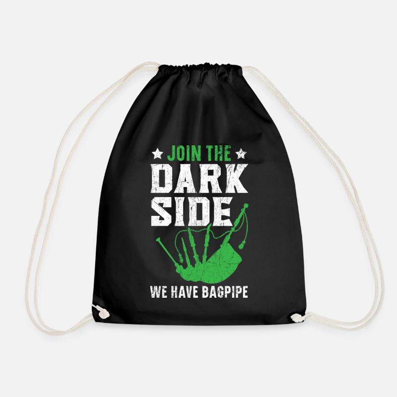 Join The Dark Side Wir haben Dudelsack Dudelsack - Turnbeutel - Schwarz