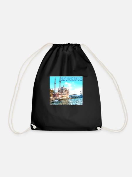 Istanbul Turquie Türkiye Turquie - Sac de sport léger - noir