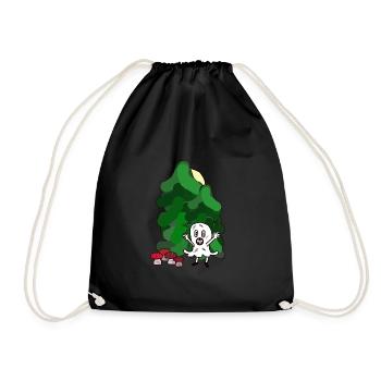 Forest, Ghost, Ghost, October, Mushrooms, Firs, Nature - Drawstring Bag - black - Front
