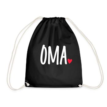 GRAND-MÈRE - Sac de sport léger - noir - Devant