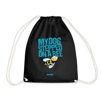 Mon chien a marché sur une abeille - 07 - Sac de sport léger - noir - Devant