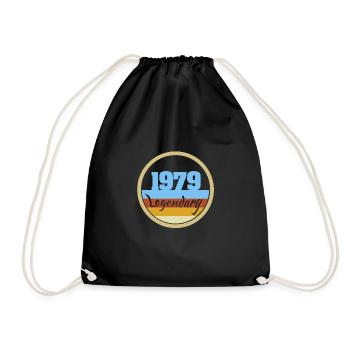 Legendary 1979 - Turnbeutel - Schwarz - Vorne