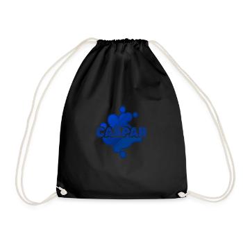 Cadeau pour Caspar - Sac de sport léger - noir - Devant