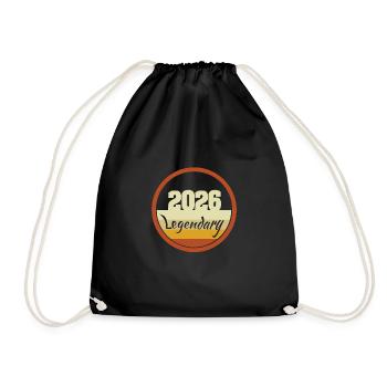 Legendary 2026 - Drawstring Bag - black - Front