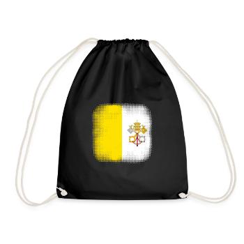 Vatican City as Vatican City - Drawstring Bag - black - Front