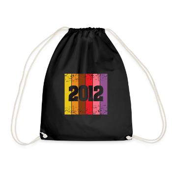 2012 2012 - Drawstring Bag - black - Front