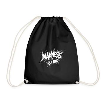 La folie règne sur le monde Motivation Espoir - Sac de sport léger - noir - Devant