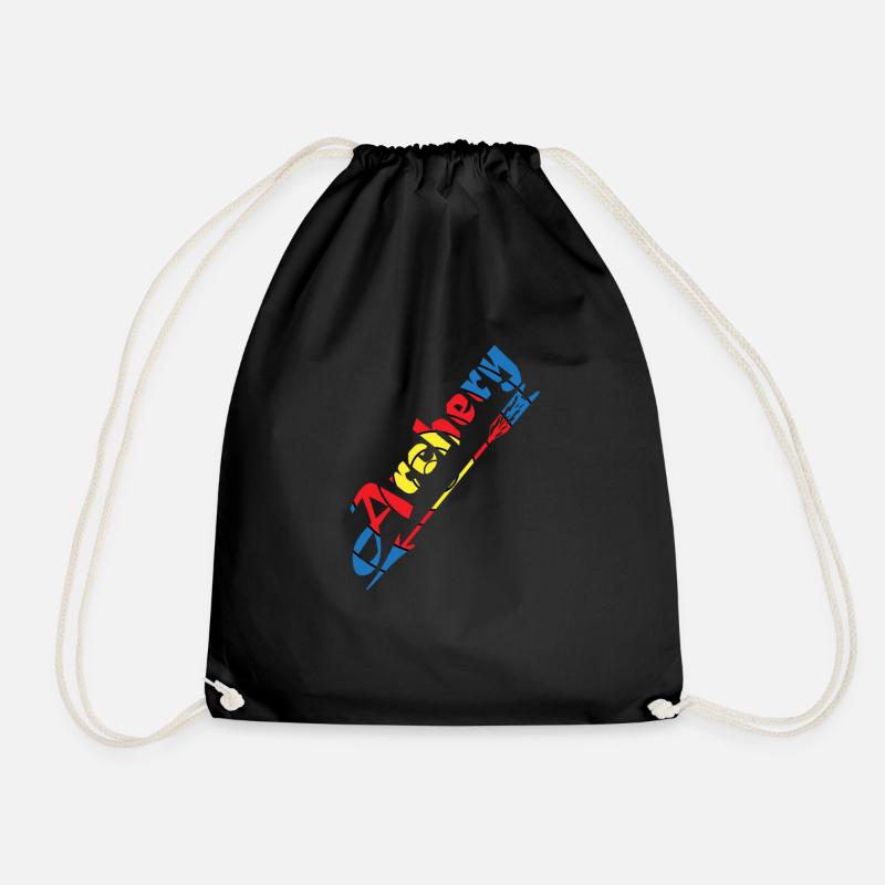 Tir à l'arc - Sac de sport léger - noir