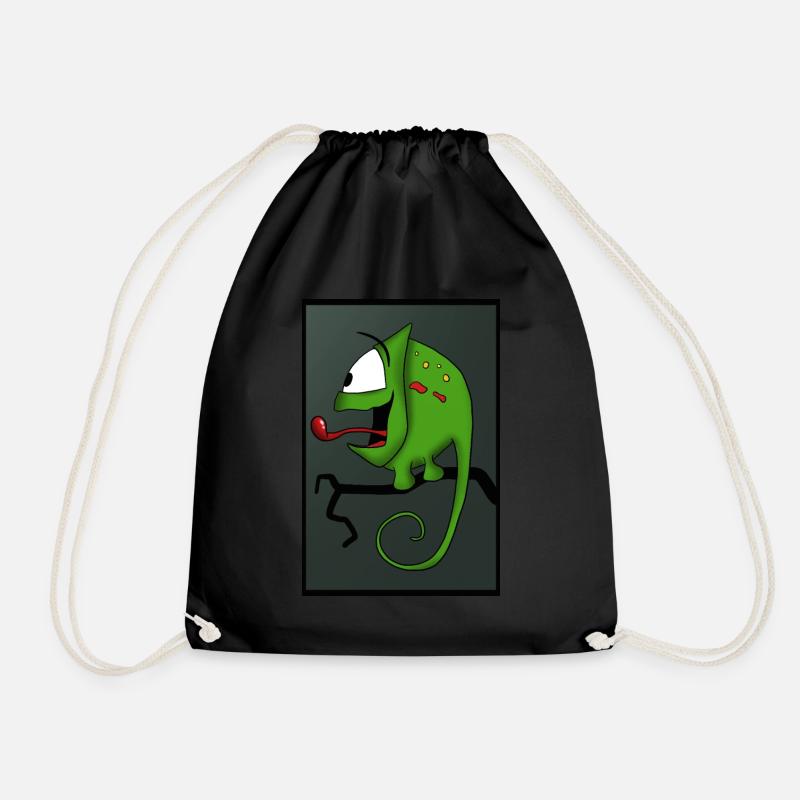caméléon - Sac de sport léger - noir