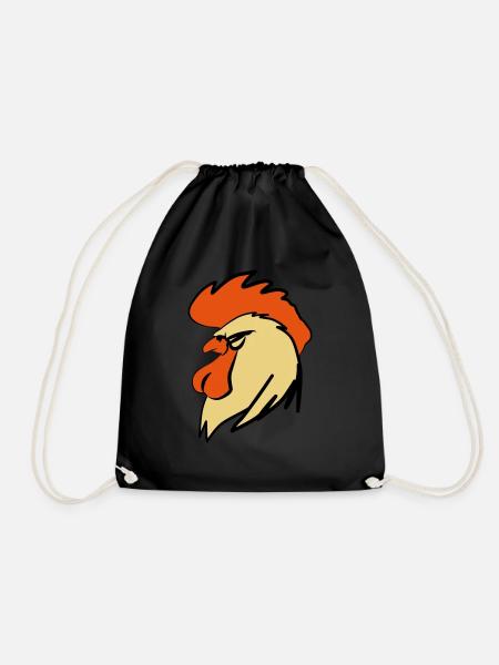 ROOSTER BOOSTER - Turnbeutel - Schwarz
