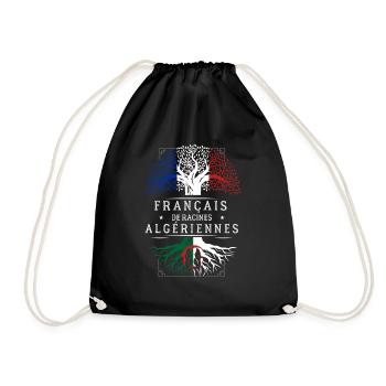Racines Algeriennes - Sac de sport léger - noir - Devant