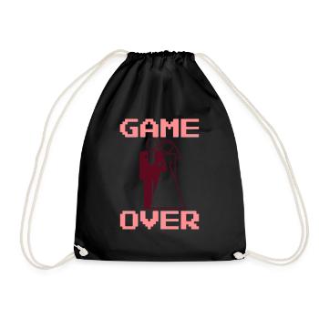 Game Over - Sac de sport léger - noir - Devant