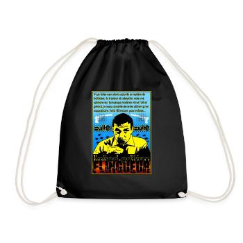 culte limited édition flingueur lino ventura - Sac de sport léger - noir - Devant