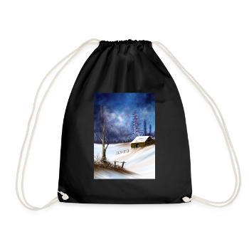 Paysage - Sac de sport léger - noir - Devant