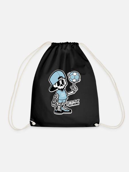 Skeleton handballer - Sac de sport léger - noir