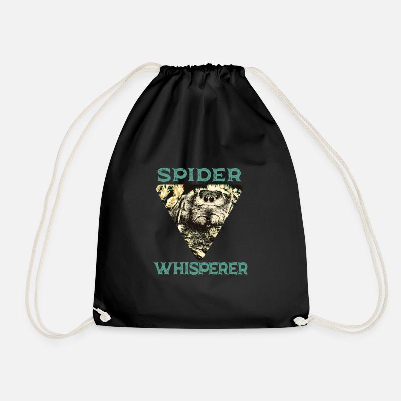 Spider Whisperer - Turnbeutel - Schwarz
