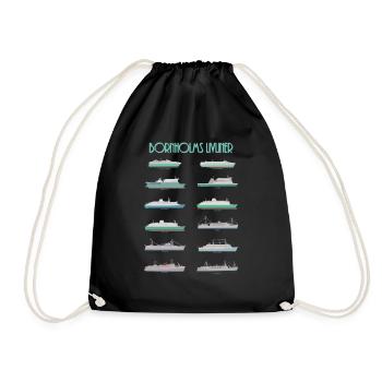 Ferries de bornholm - Sac de sport léger - noir - Devant