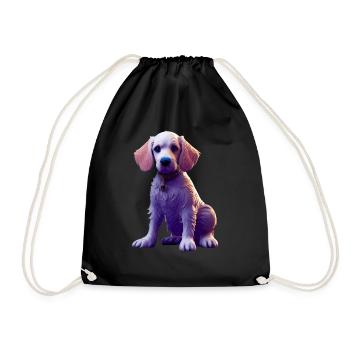 English Setter Dog - English Setter - Sac de sport léger - noir - Devant