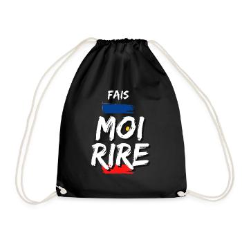 FAIS MOI RIRE - Sac de sport léger - noir - Devant