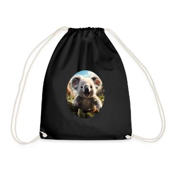 Koala - Sac de sport léger - noir - Devant