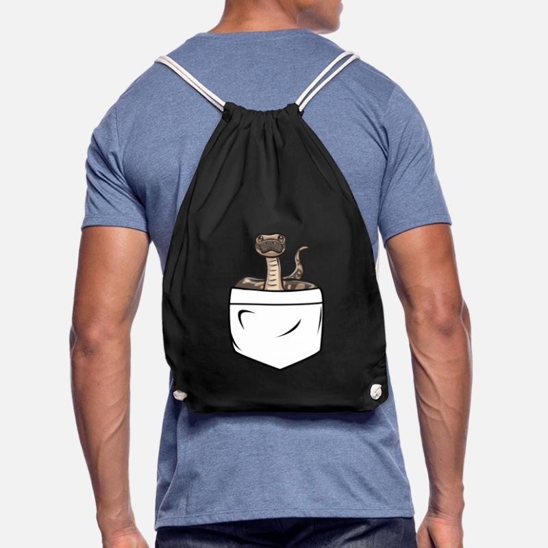 Ball Python Schlange Königspython Turnbeutel