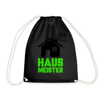Caretaker 1 - Drawstring Bag - black - Front