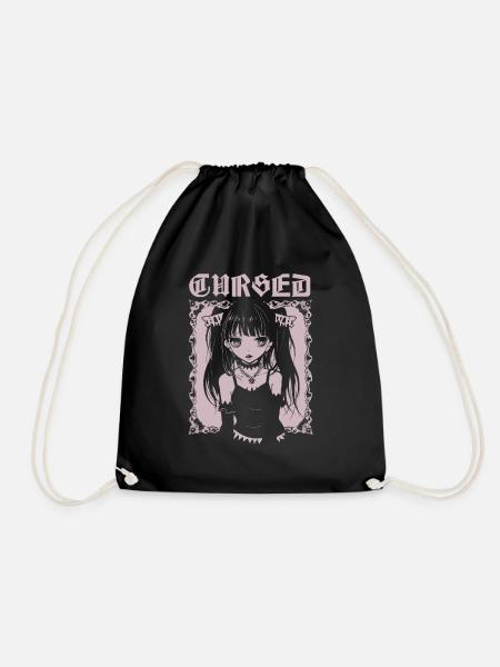 Cursed - Turnbeutel - Schwarz