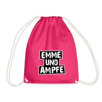 MINIMAL EVAPORATION - Drawstring Bag - fuchsia - Front