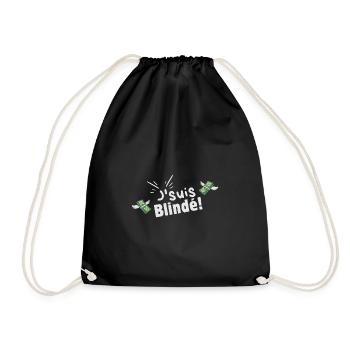 J'suis Blindé ! - Sac de sport léger - noir - Devant
